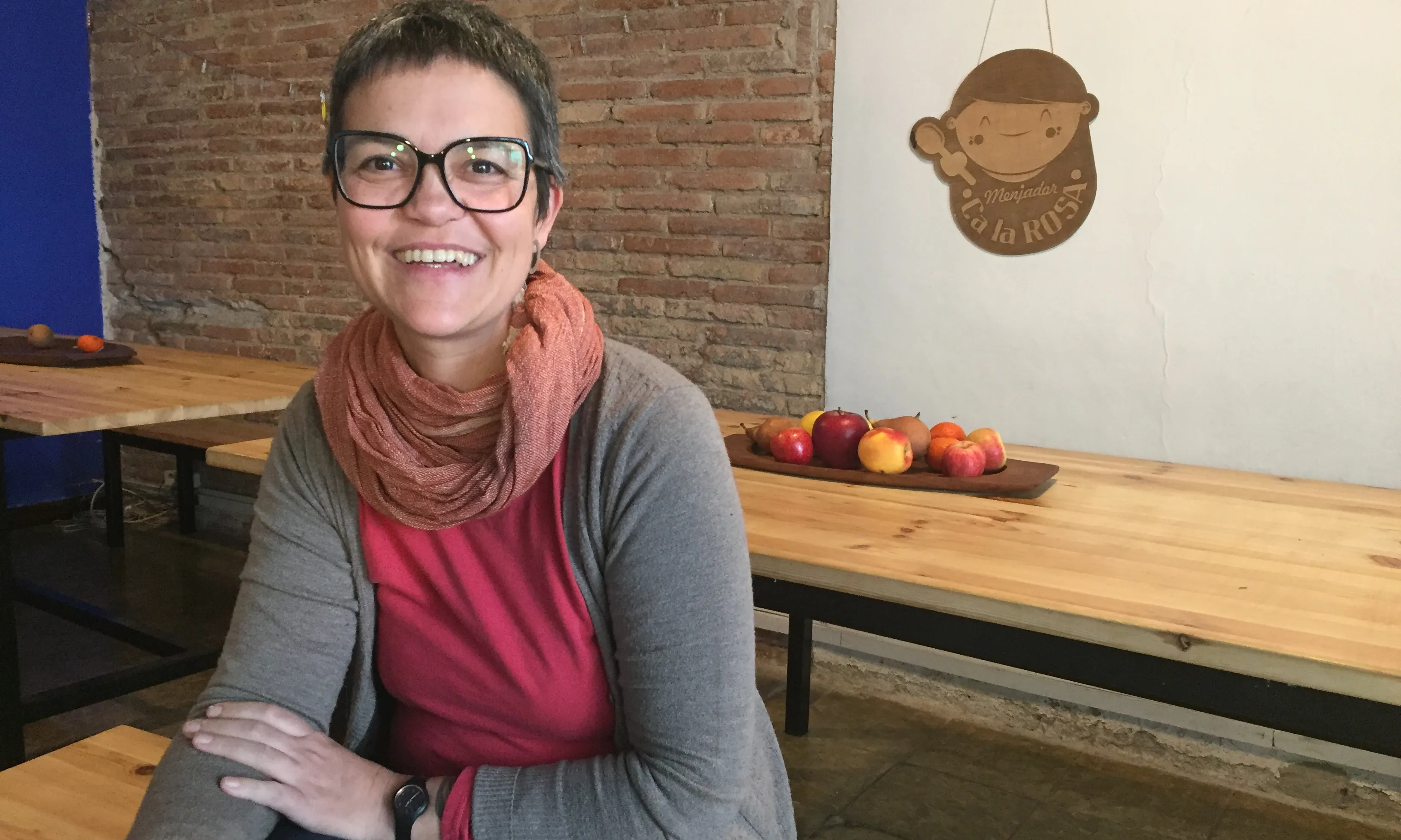 Rosa, sòcia de Menjador Ca la Rosa