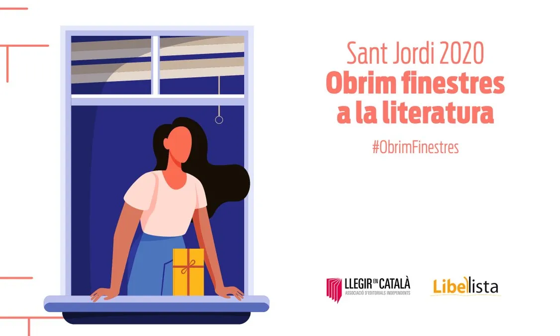 #ObrimFinestres és una iniciativa de Llegir en Català.