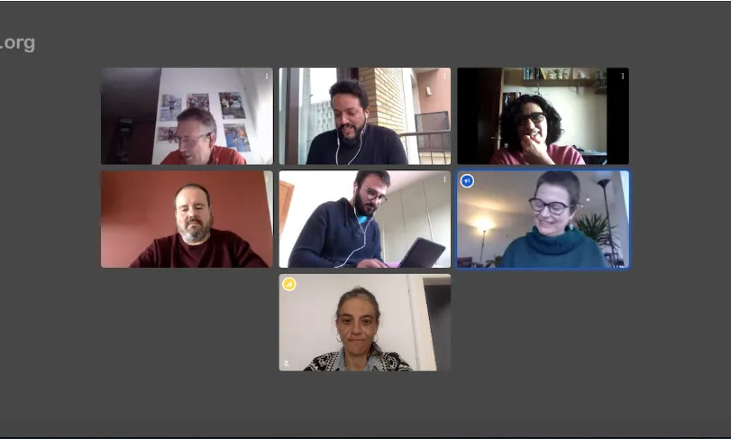 Primera reunió amb representants al Congrés dels Diputats dels partits polítics adherits fins a la data al manifest.