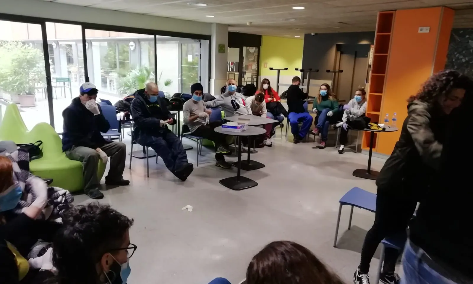 L’equip de professionals d’ABD del nou servei.