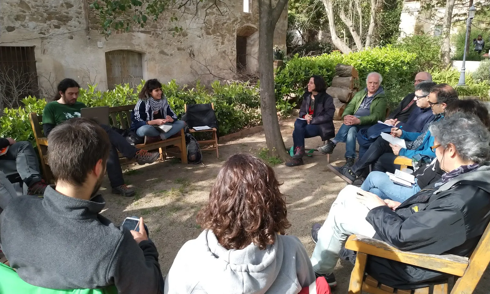 Imatge de l'assemblea general ordinària de la XES al mes de febrer.