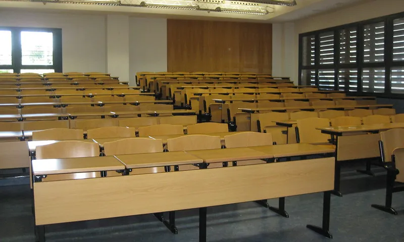 Fotografia de la classe d'una universitat. Imatge de Mª Carmen Musoles Medall. Llicència d'ús CC BY 2.0