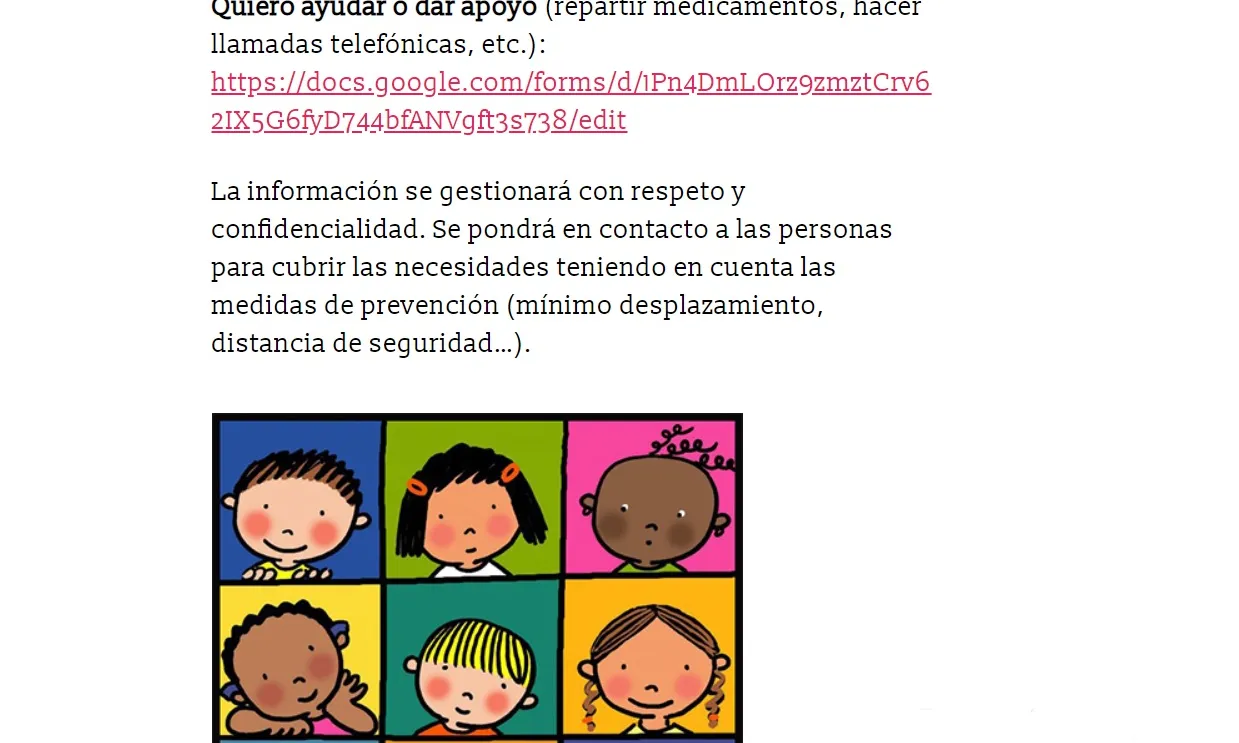 Vols ajudar?
