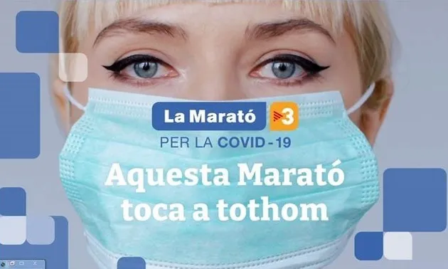 La Marató 2020 estarà destinada a la lluita contra la Covid-19.