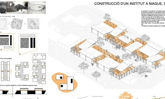 El projecte serà completament sostenible, seguint les bases de la bioconstrucció.