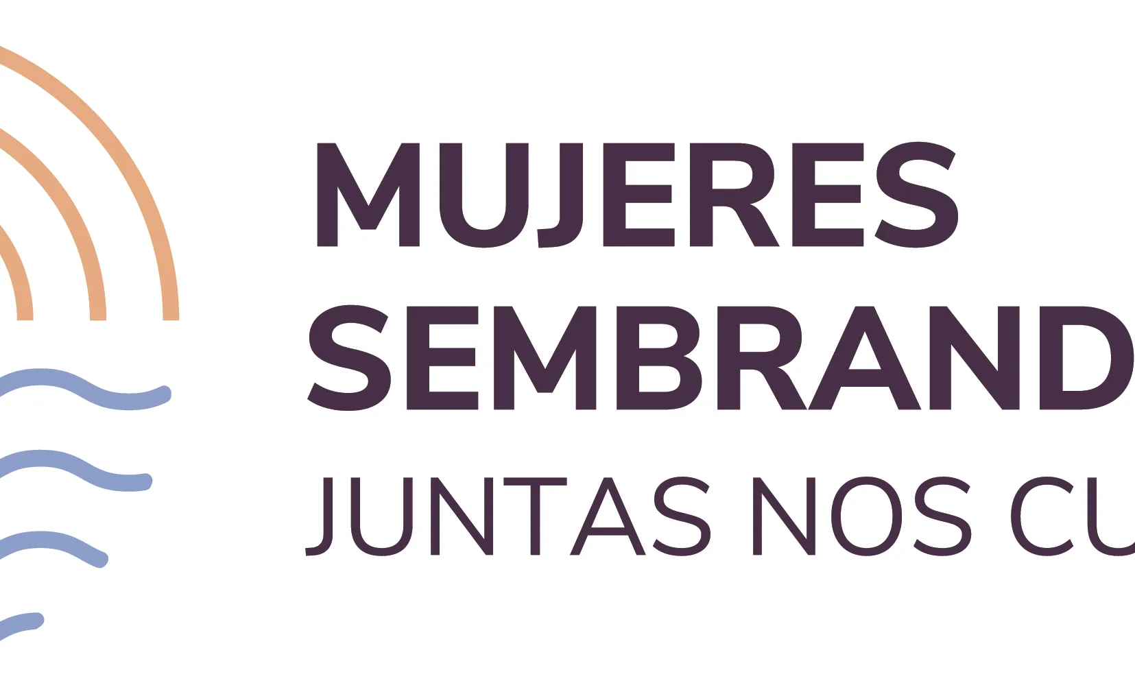 Cartell de la campanya #MujeresSembrandoPaz