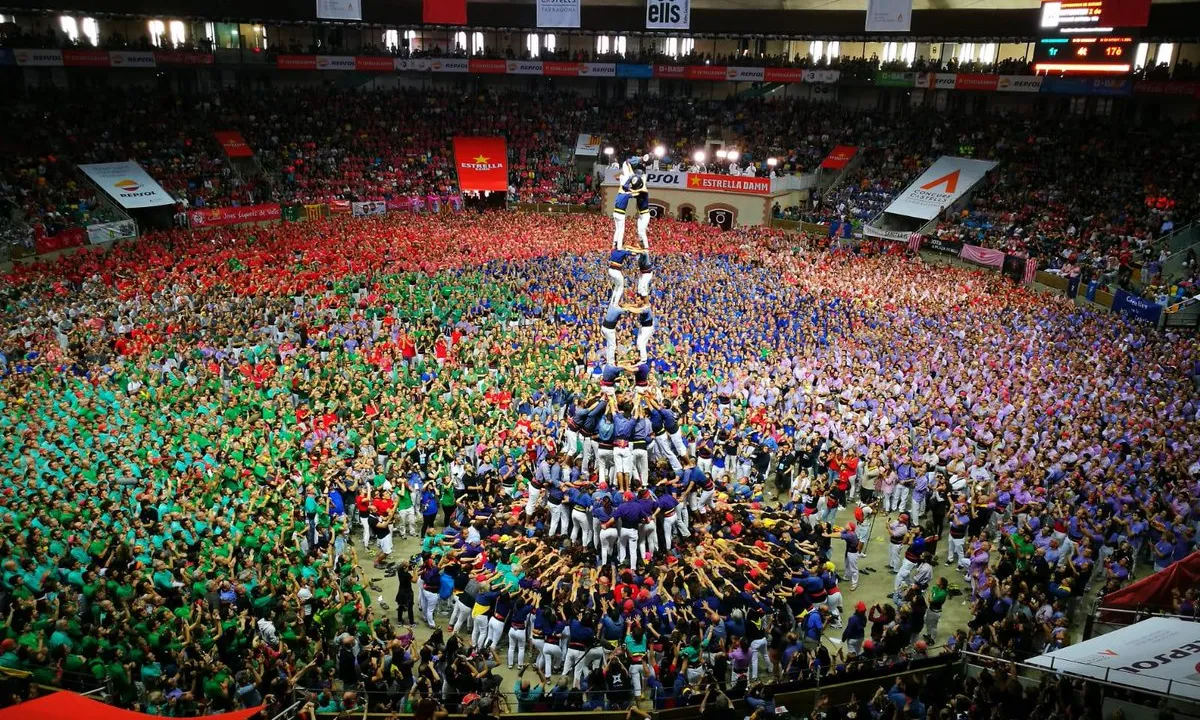 Els Capgrossos de Mataró han estat la colla revelació de la jornada