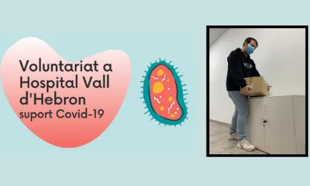 Javi Álvarez, coordinador en pràctiques del Programa Sociosanitari de la Fundació Autònoma Solidària.