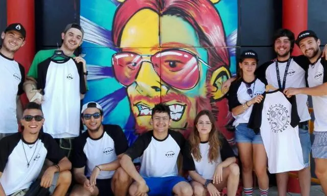 Membres de l'Associació Juvenil Stalow Manresa.