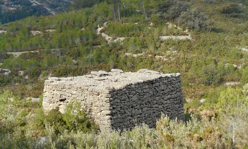 Fotografia d'una barraca de Pedra Seca. Imatge de Manel. Llicència d'ús CC BY-ND 2.0