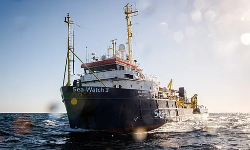 Fotografia del seawatch 3. Imatge de Chris Grodotzki. Llicència d'ús CC BY-SA 4.0