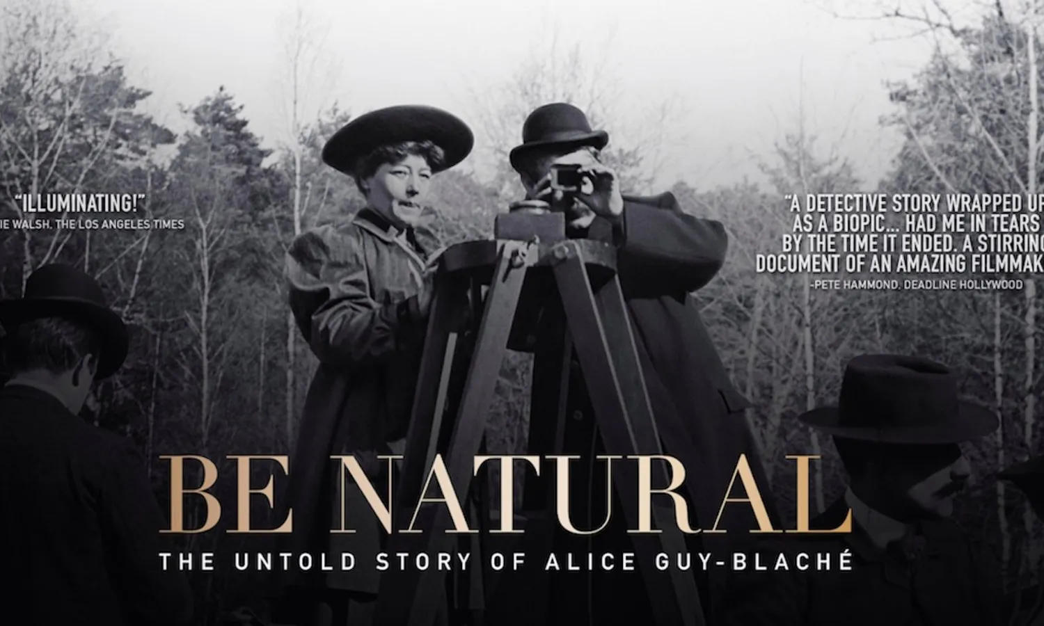 “Be natural” ('sigues natural') és l'epigrama que presidia la Solax Company, els estudis de cinema que la cineasta Alice Guy va fundar als Estats Units