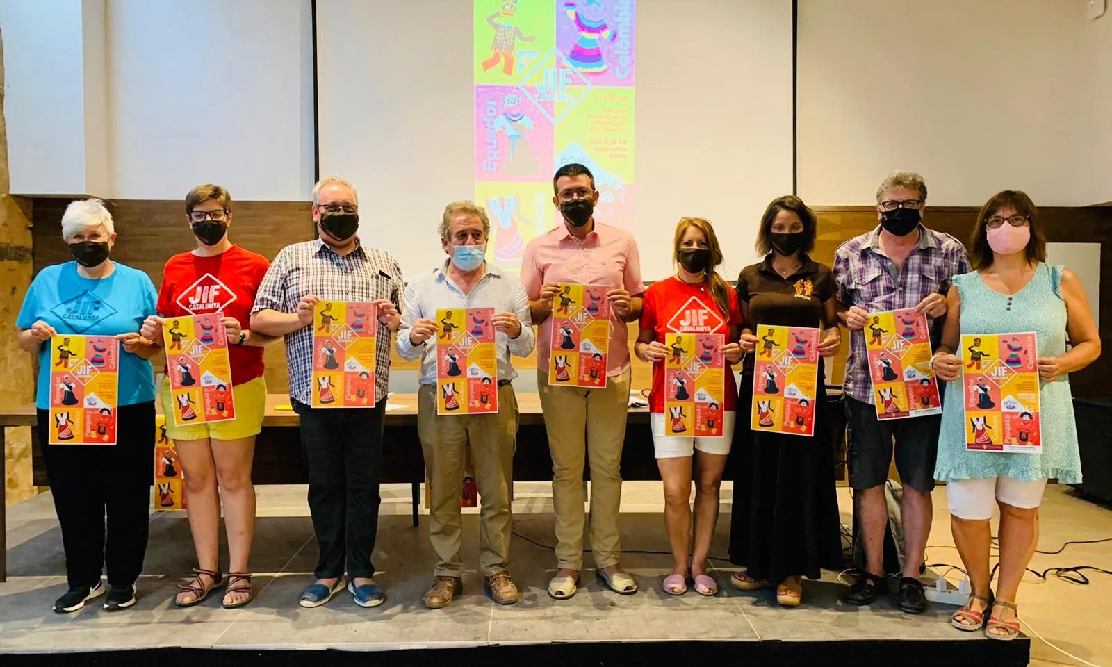 Les Jornades Internacionals Folklòriques de Catalunya van néixer amb l’objectiu de cohesionar les cultures del món i la catalana 