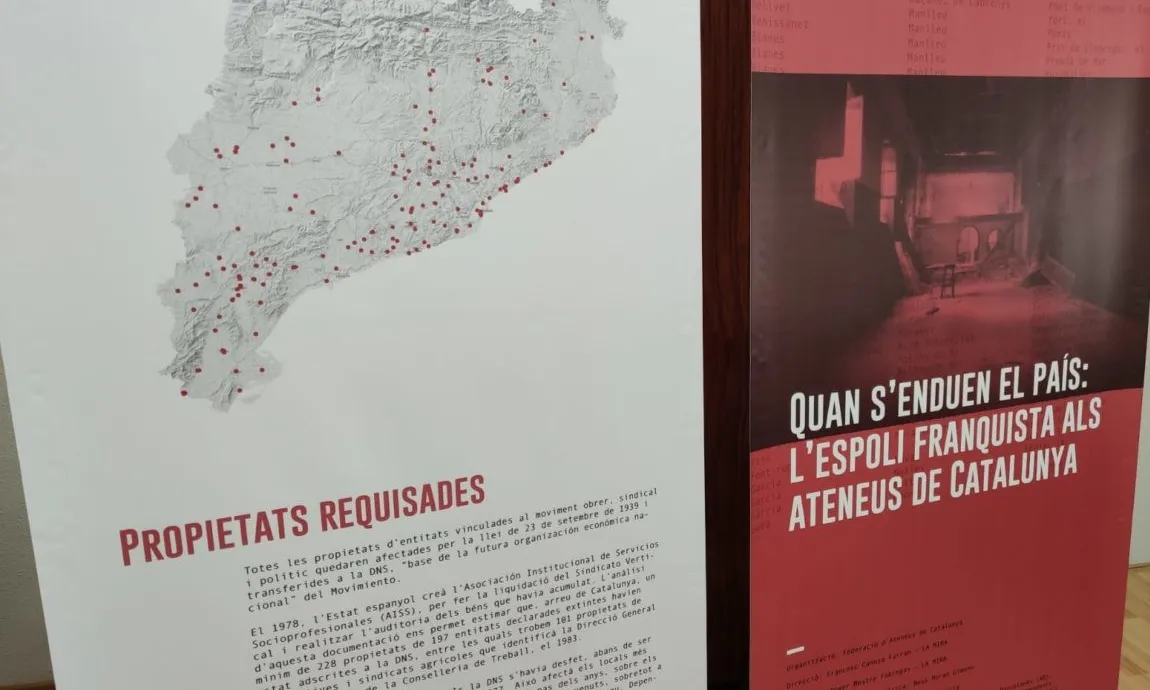 L'exposició consta de 13 plafons informatius.