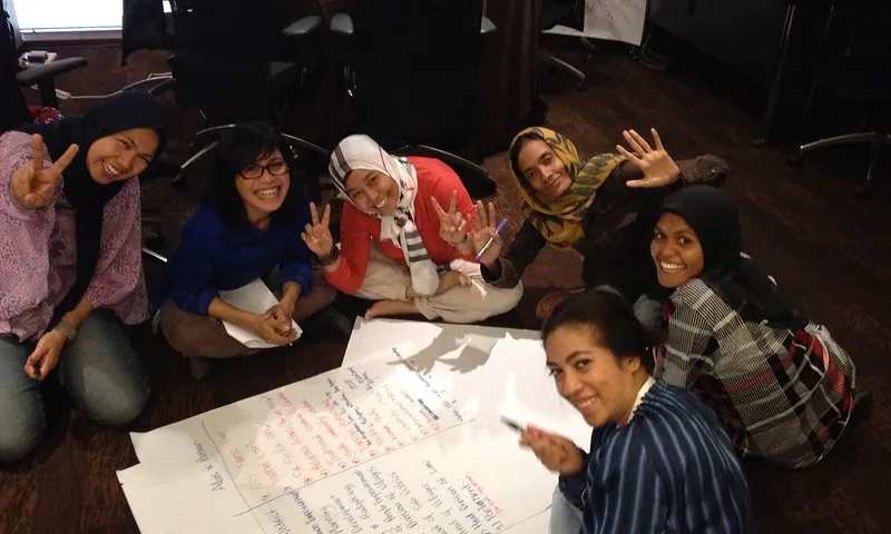 Taller a Tailàndia amb dones d’Indonèsia, Myanmar i Nepal de diversos sectors sobre participació de dones en processos de pau, organitzat per Inclusive Security i el PNUD. 