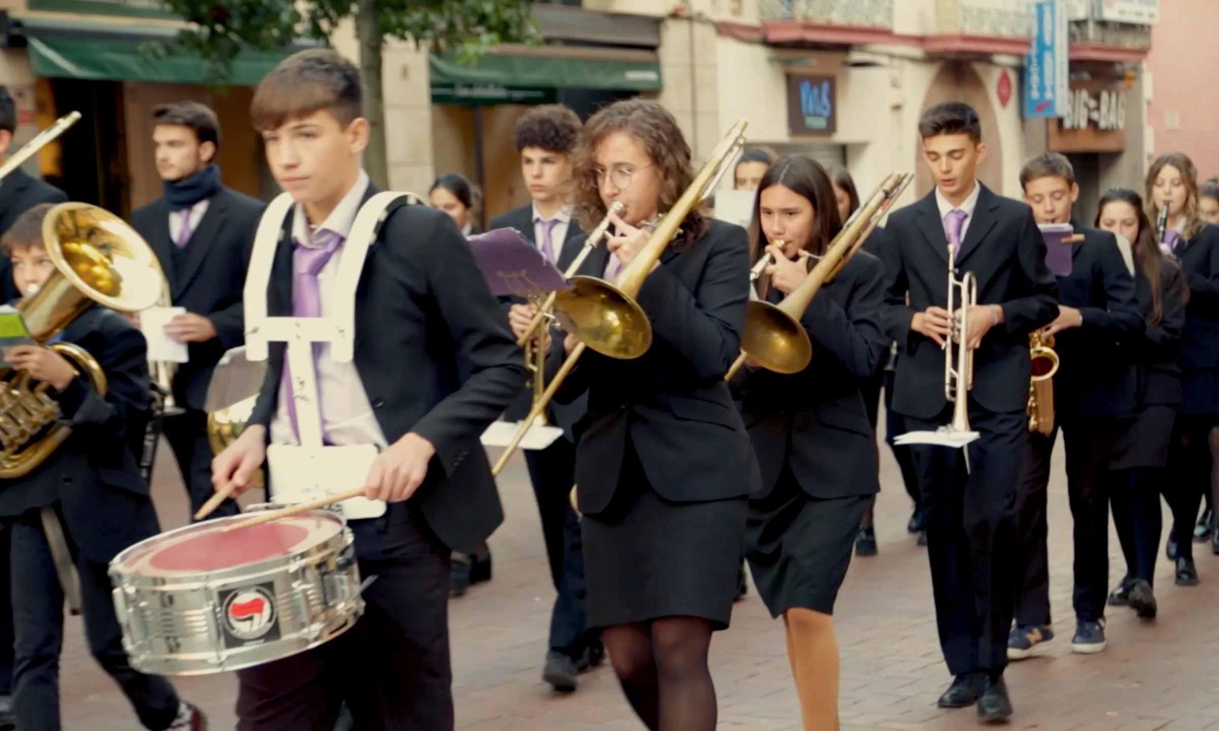 Banda de música de Benissanet a la trobada bandes del 2019.