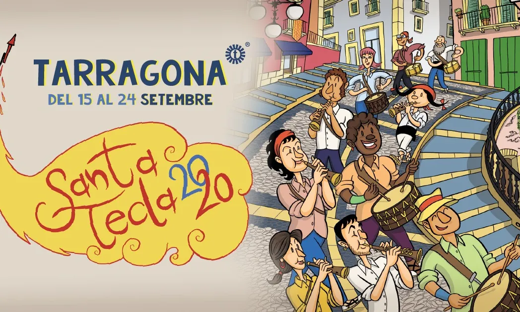 Cartell de l'edició d'eguany de la Festa Major de Santa Tecla.