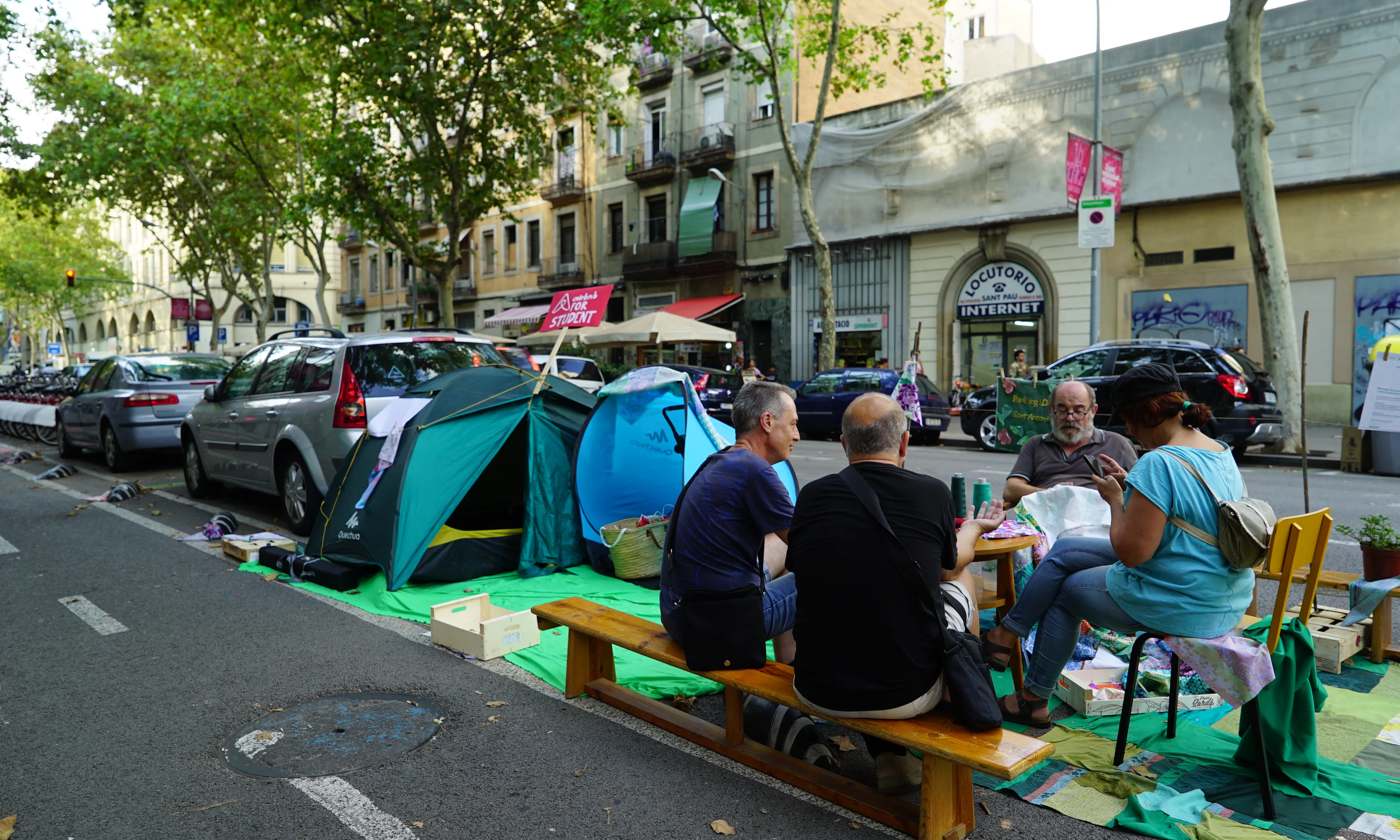En aquesta edició, participaran més de 65 entitats amb diferents instal·lacions ocupant 115 places d’aparcament. 