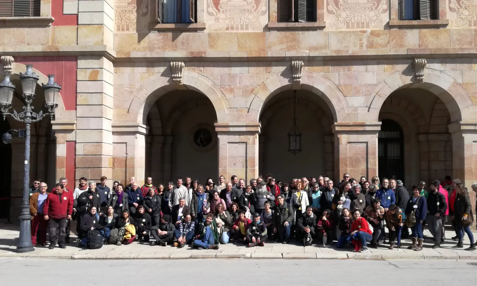 Primer grup de persones fedatàries de la ILP Montseny.
