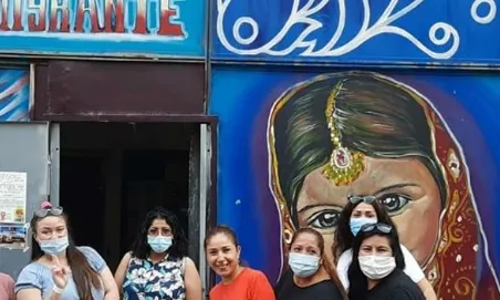 Els col·lectius que ocupen l'espai desenvolupen una tasca social per al barri.