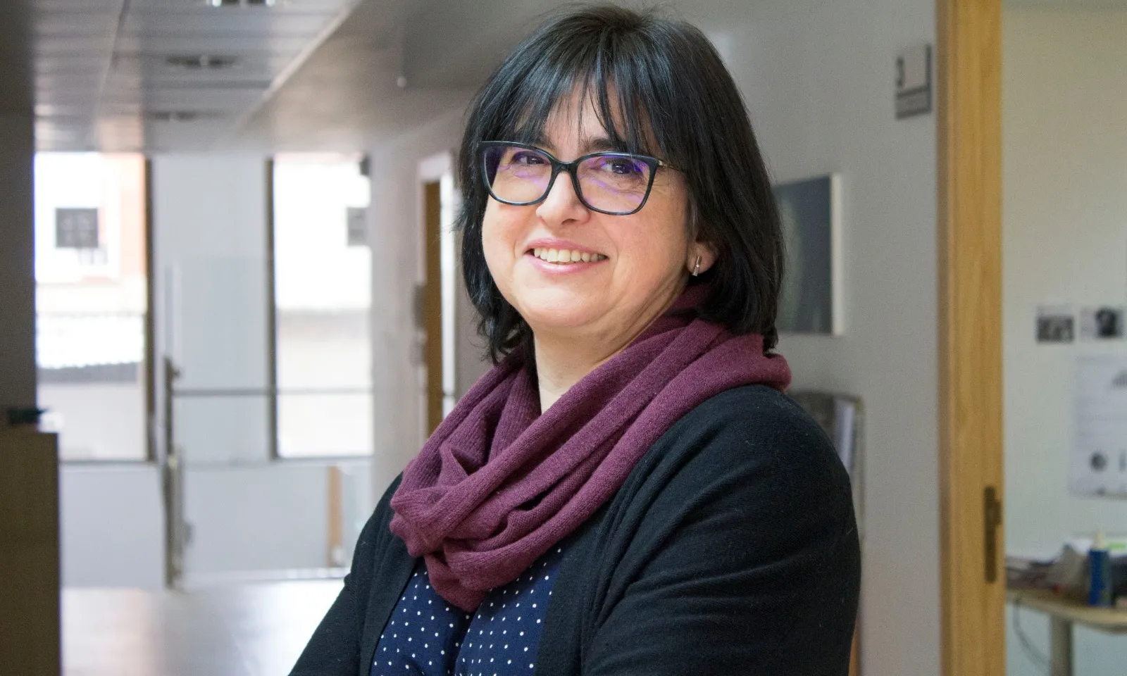Pilar Polo, encarregada de les relacions institucionals de la Fundació Vicki Bernadet.