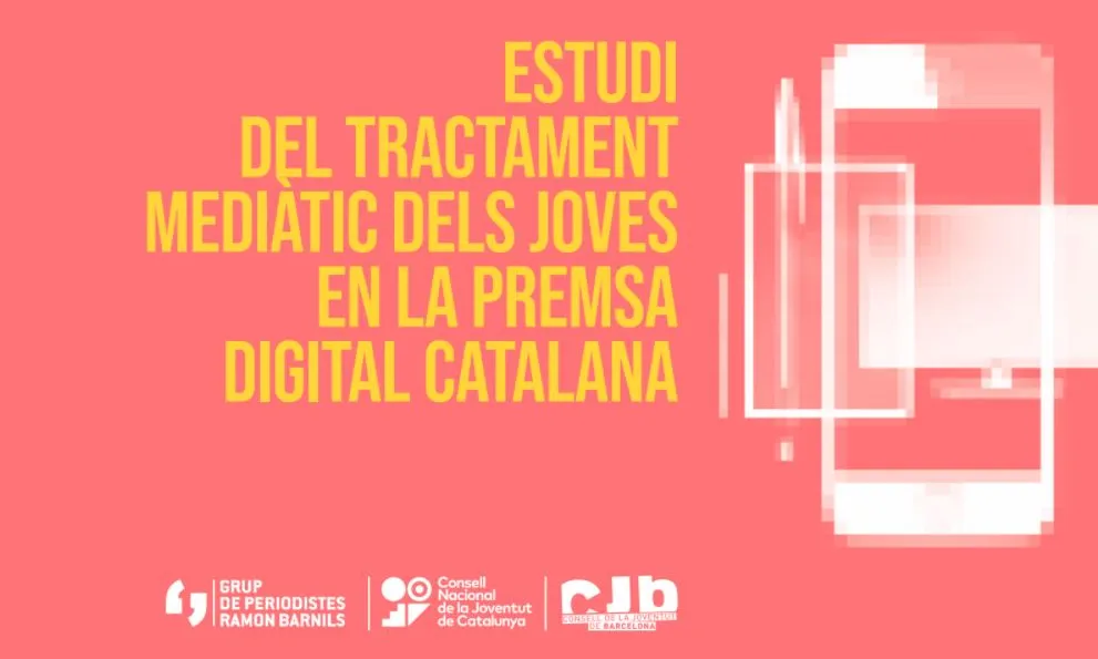 Imatge de l'estudi sobre el Tractament mediàtic dels joves en la premsa digital catalana