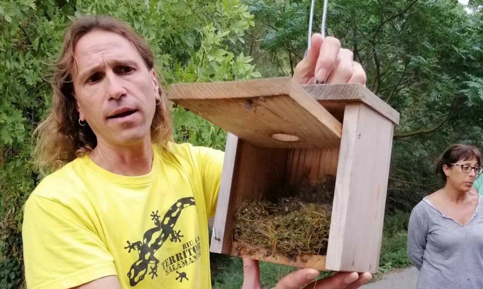 Hèctor Hernàndez, coordinador de l'Associació Mediambiental La Sínia.