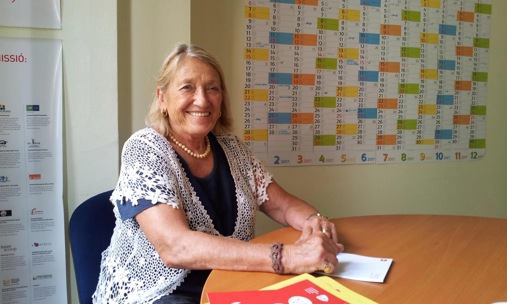 Teresa Crespo, membre de la vocalia de Pobresa de la federació d'Entitats Catalanes d'Acció Social (ECAS)