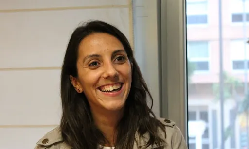 Marina Claverías, responsable de voluntariat de l'Associació Quilòmetre Zero.