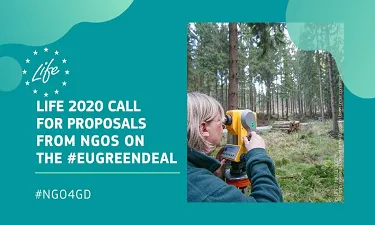 Convocatòria LIFE 2020 per a ONGs en acció climàtica Convocatòria LIFE 2020 per a ONGs en acció climàtica