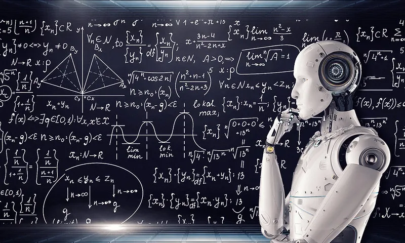 Il·lustració d'un robot pensant. Imatge de Mike MacKenzie Llicència d'ús CC BY 2.0.