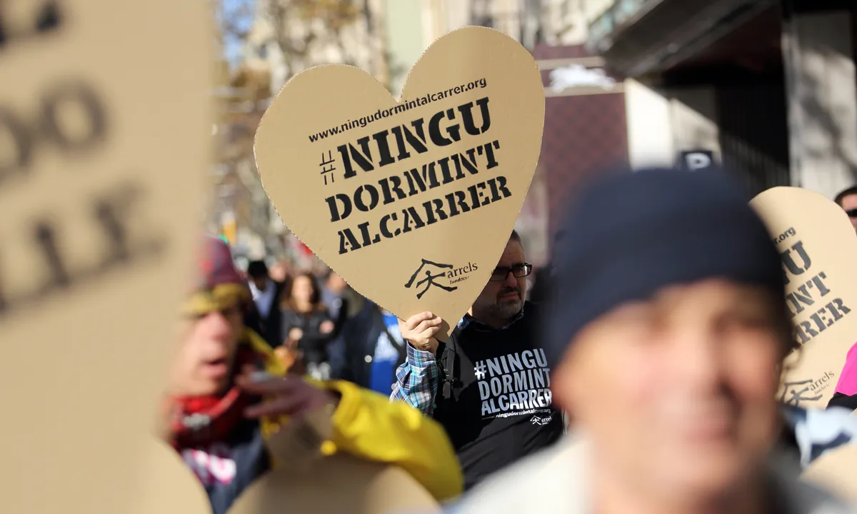 La Fundació Arrels adapta el seu Sopar de Nadal