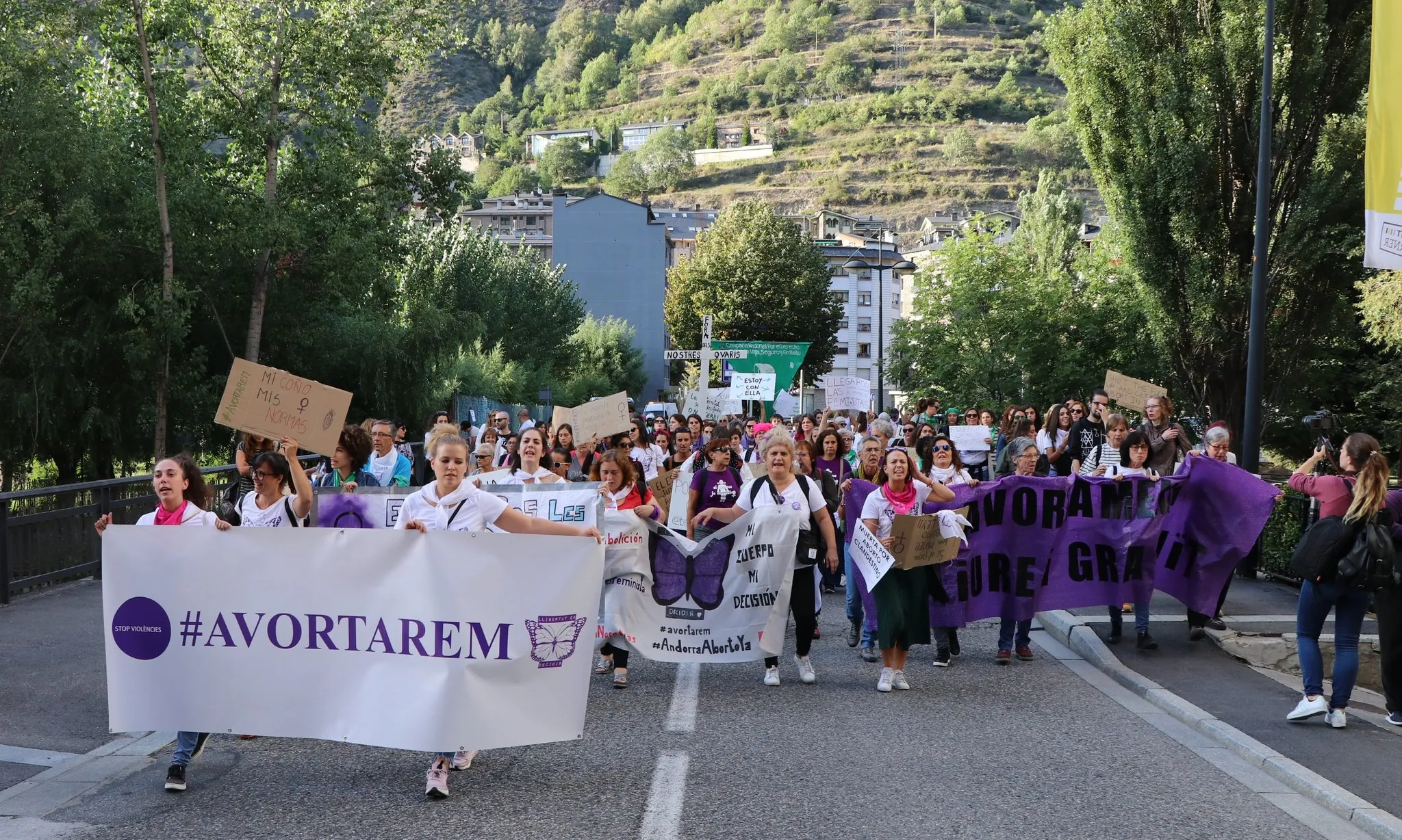 El moviment feminista ha encapçalat la reivindicació per un avortament lliure.