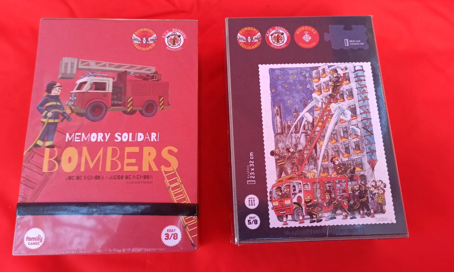 mBombers Solidaris ha engegat una campanya a Migranodearena perquè cap infant es quedi sense joguina aquest Nadal. 