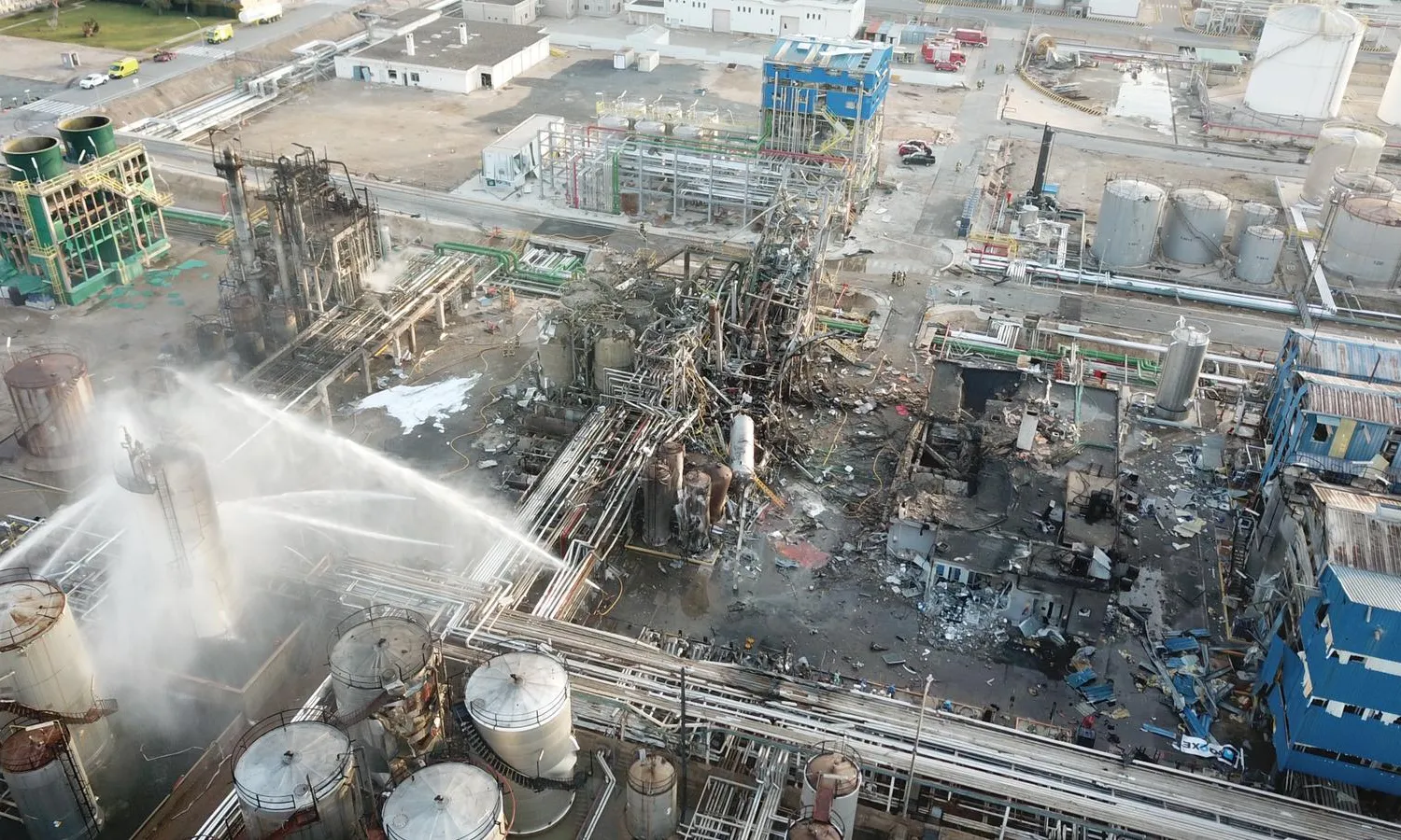 L'accident a l'empresa química IQOXE el gener del 2020 va causar tres morts.