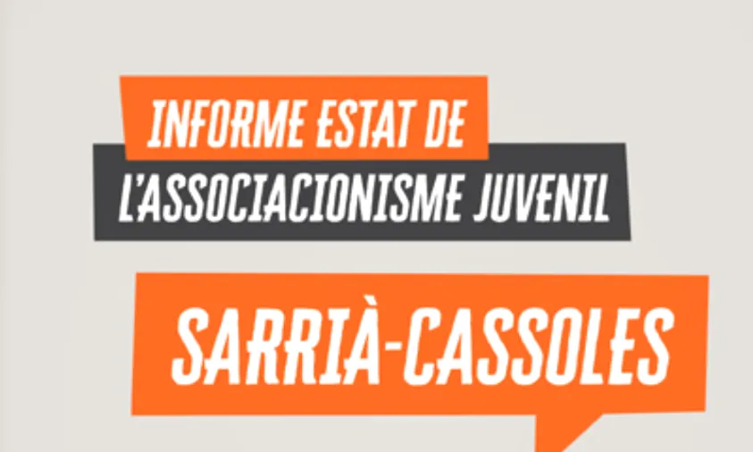 Informe del CJB sobre associacions juvenils a Sarrià-San Gervasi
