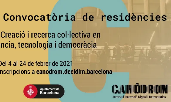 Primera convocatòria de residències del Canòdrom Primera convocatòria de residències del Canòdrom