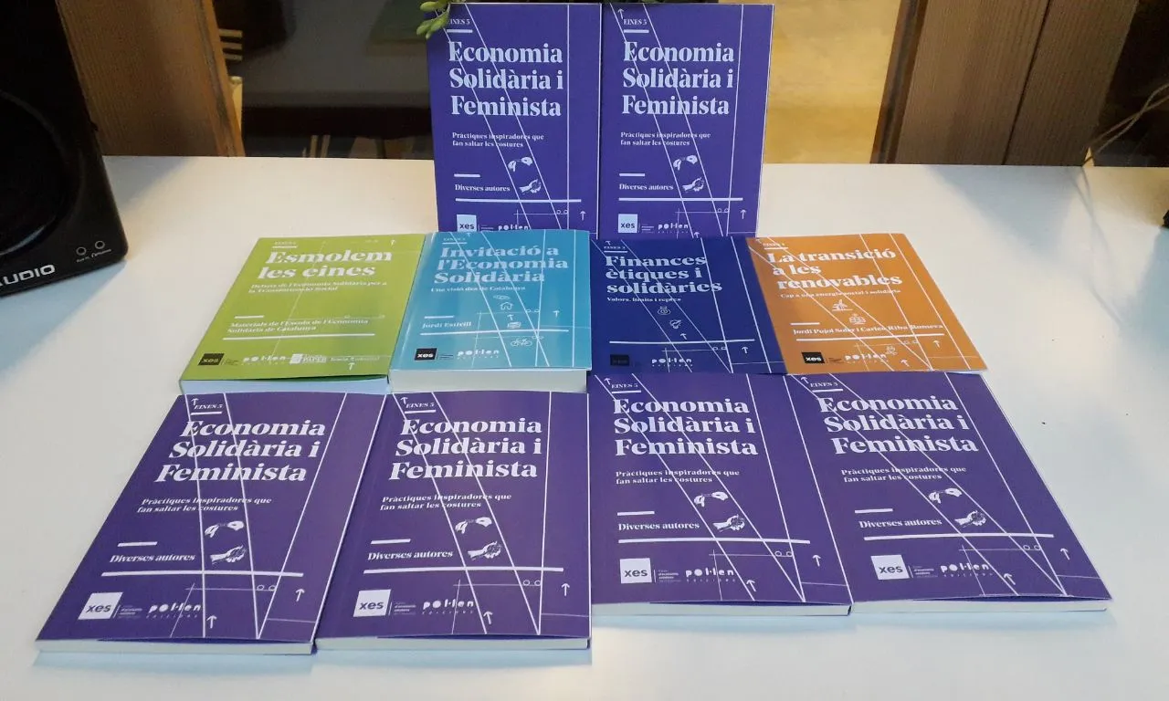 Presentació del llibre sobre Economia Social i Solidària i Feminista a La Comunal