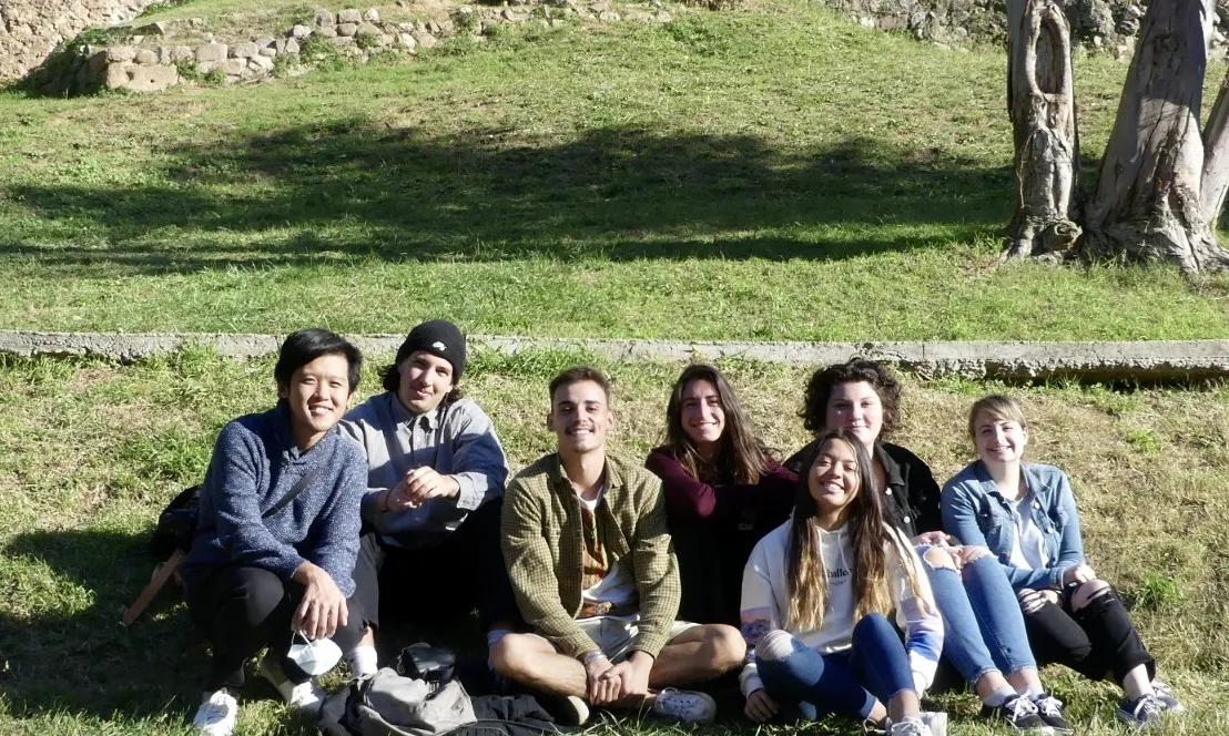 Foto de grup de voluntariat europeu 2021