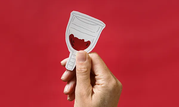 Residus de productes menstruals d'un sol ús