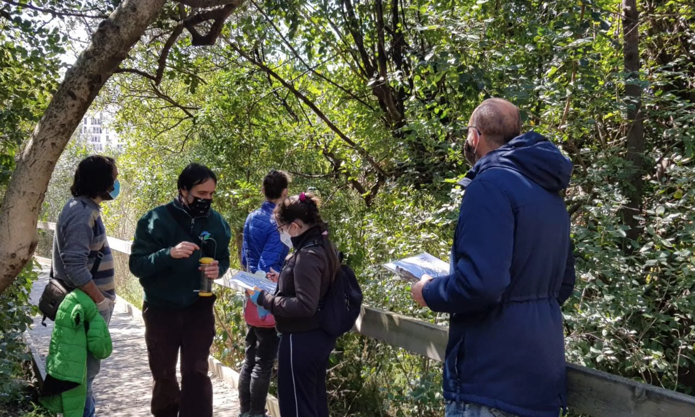 El projecte es durà a terme al llarg del 2021 amb accions a diferents espais verds de la ciutat de Barcelona, com el Bosc de Turull, el Jardí del Silenci i Torre Jussana. Font: Voluntariat Ambiental per la Biodiversitat Urbana.