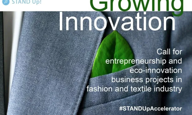 STAND Up! Programa de suport a l'emprenedoria en innovació i sostenibilitat per a joves emprenedors en el sector del tèxtil STAND Up! Programa de suport a l'emprenedoria en innovació i sostenibilitat per a joves emprenedors en el sector del tèxtil