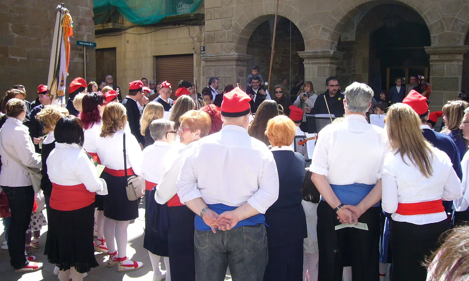 Imatge d'arxiu de les caramelles d'Agramunt.