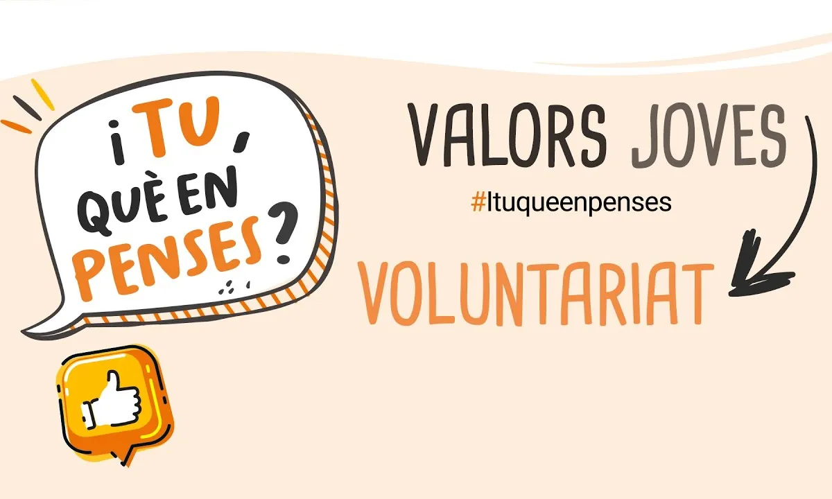 La primera entrega reflexiona sobre la importància del voluntariat juvenil.