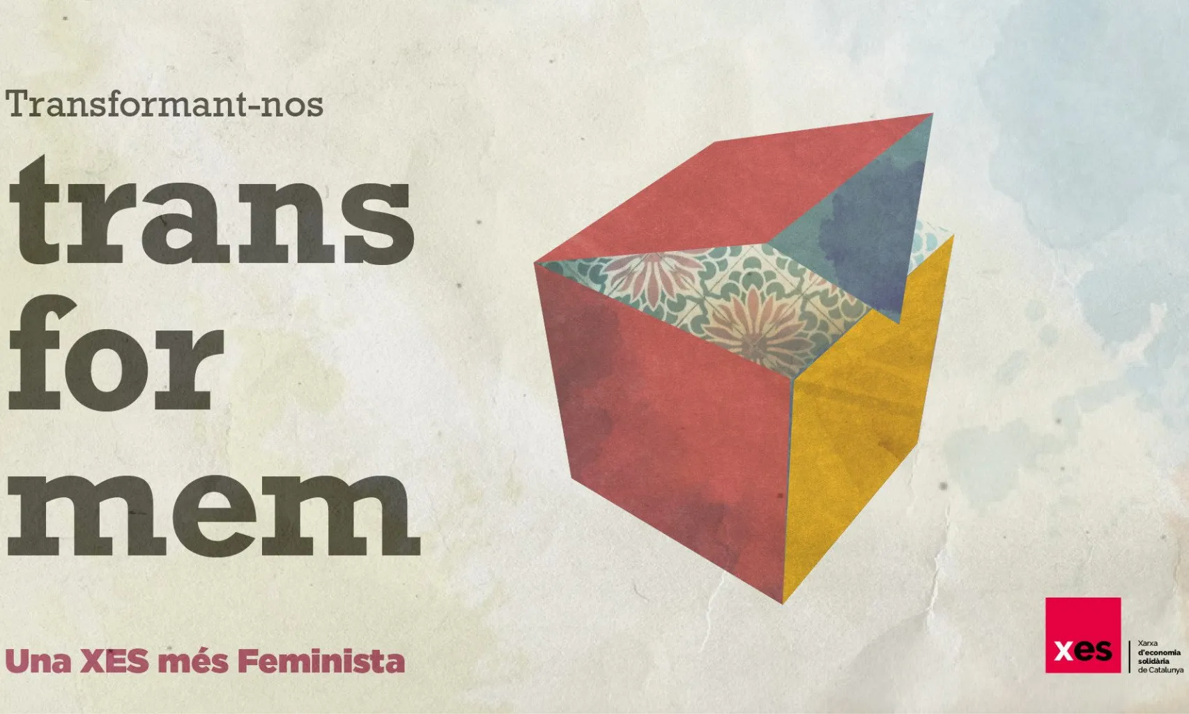 Imatge de la campanya #UnaXESMésFeminista