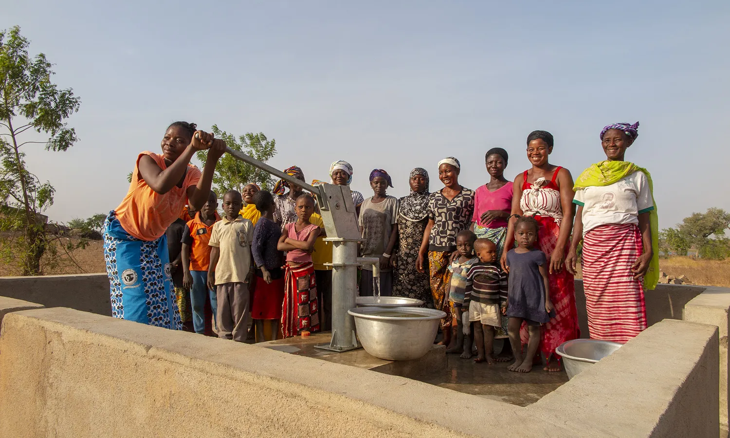 Aigua per al Sahel ha consruït més de 200 pous d'aigua potable a Burkina Faso.