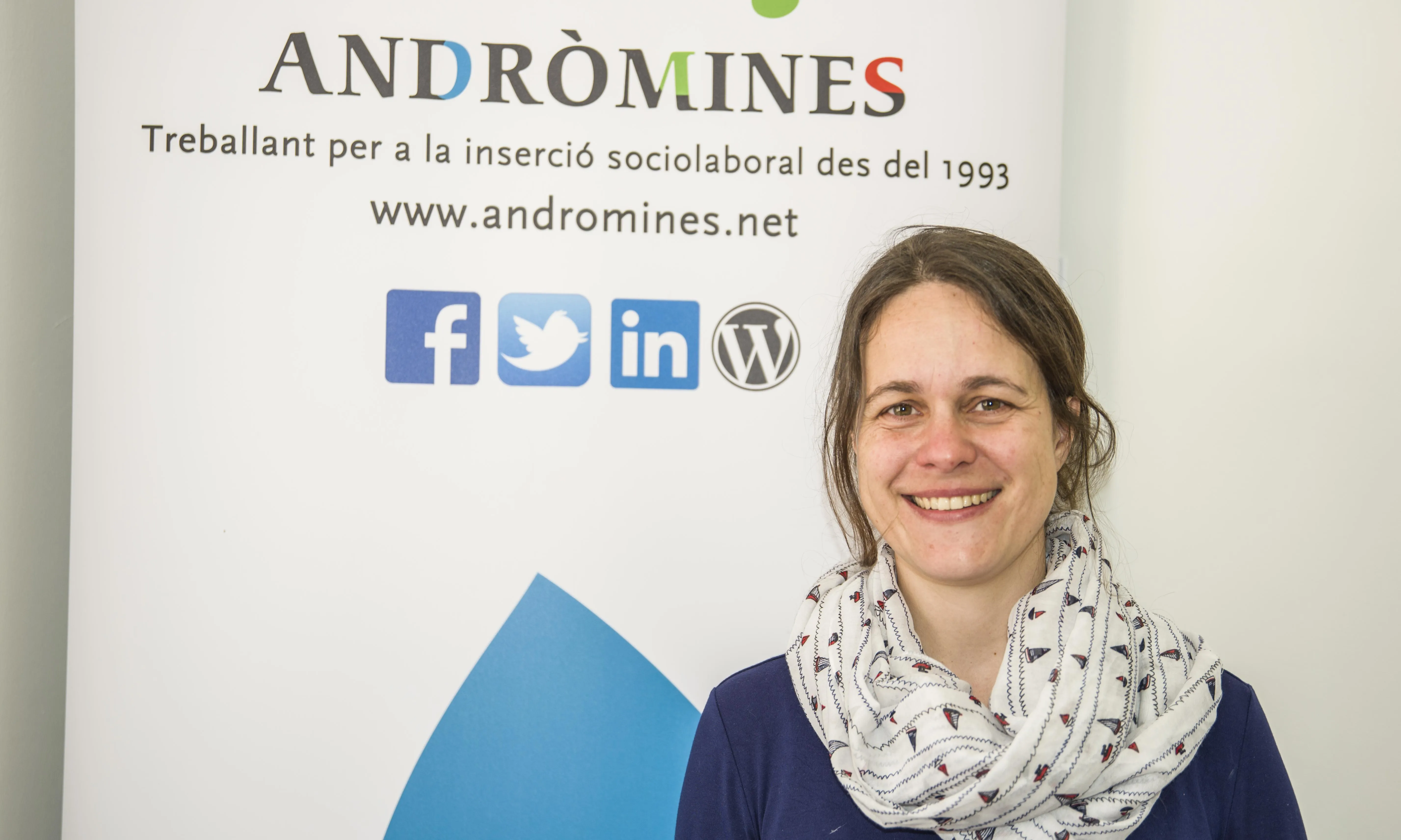 Núria Sau, directora de projectes d'Andròmines