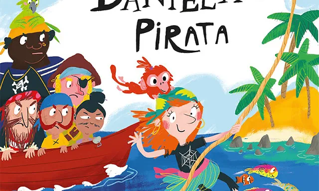 Portada del llibre 'Daniela la Pirata'.