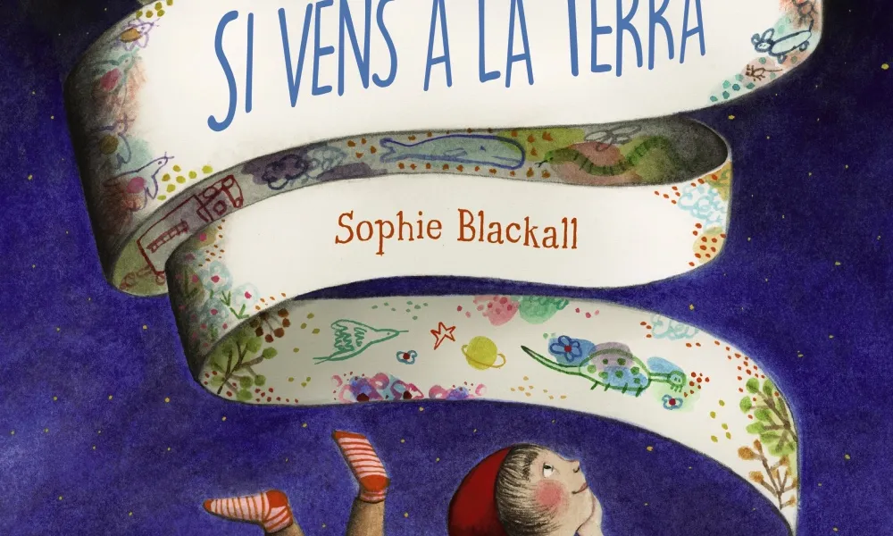 Portada del llibre 'Si vens a la terra'.