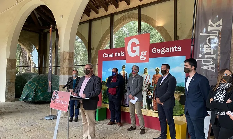 Presentació de l'Aplec a Tortosa, capital de la Cultura Catalana 2021.